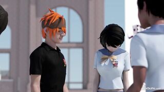 Outdoor Sex Hour - 3D Hentai School Porn