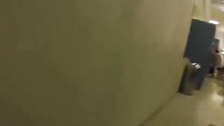 Masturbating in a crowded locker room