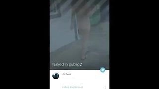 Walking Butt Naked in Public