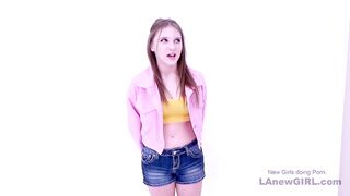 Extremely cute girl gets excited by amazing fuck