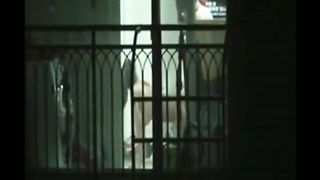 Spy on Couple having sex in Building