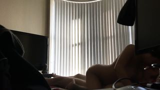 Tiny Asian morning sex on hidden camera (re post me)