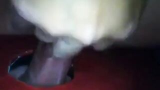 Cum Dripping Gloryhole Pussy