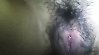 Wetting pussy of lonely Chinese MILF