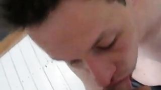 guy sucks his not daddy big fat cock