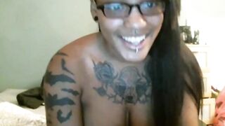 Ebony BBW Emo Chick