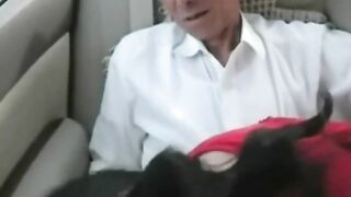 Old man Chinese fucks mature woman