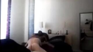 Tenant sucks me in his bedroom