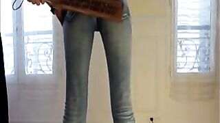 Slender Girl Ass Padle Spanking