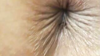 close up butthole winking