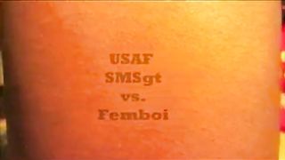 USAF MSGt vs Faggyboi