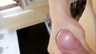 HUGE LOAD AFTER ONE WEEK NO SEX, NOFAP, HANDJOB, CUMSHOT