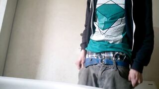 hot cuming in two Boxers, mal wieder geill gewichst