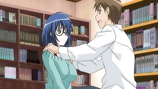 Teen bookish babe seduce her BF - Hentai Uncensored