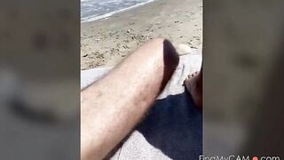 Beach play on Periscope